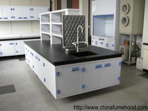Wholesale Customized Chemistry Lab Furniture Bench Optionally Colors 2 Layers Reagent Rack from china suppliers