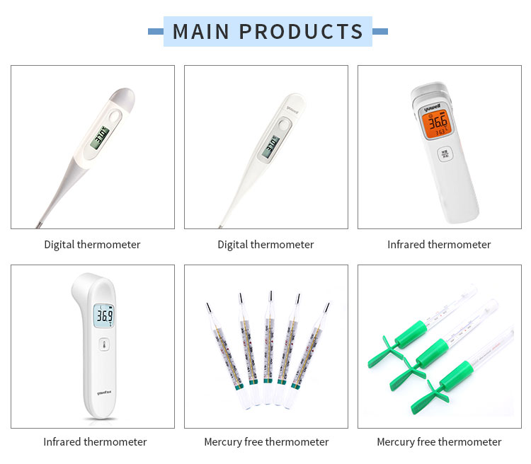 60 seconds smart sensor digital thermometer with lcd screen