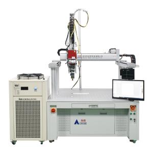 Wholesale 500kg Fully Automatic Fiber Laser Welding Machine for Table Top Square Battery Pack from china suppliers