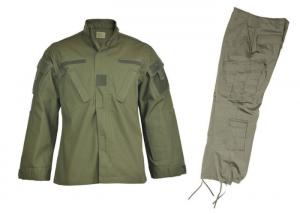 China Customized Military Camo Uniforms Black OD Green Or Khaki / ACU / Rip - Stop on sale