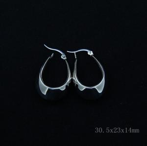 Wholesale Classic 316L Stainless Steel Fashion Jewelry Earrings Hoops Earrings LEH100 from china suppliers