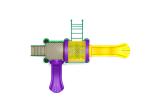 Nature Style Custom Kids Play Equipment Simply Outdoor Play Structures