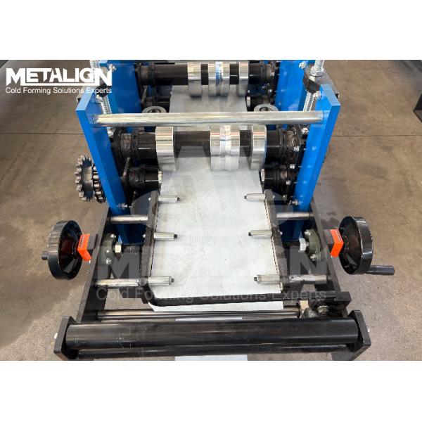 Popular K-Style Gutter Roll Forming Line For Residential Roof Drainage