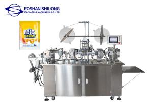 Wholesale Shilong 2.5KW Cutting Alcohol Prep Pad Packing Machine 120pcs / Min from china suppliers