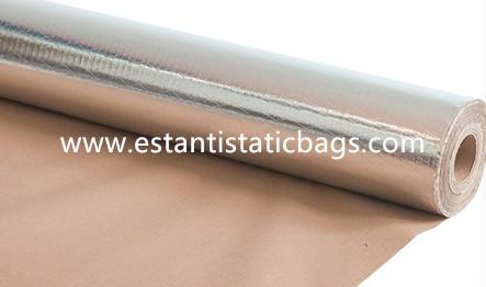3 Way Aluminum Foil Scrim Kraft Paper 96-97% Reflectivity Flame Index 0 BS 476