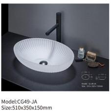 Wholesale Above Counter Top Wash Hand Round Glass Basin Sink Bowl For Home Hotel Bathroom from china suppliers