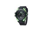 Shock Resistant Children Black Analog Digital Watch Waterproof Stainless Steel