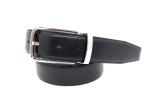 Black Genuine Leather Belts For Men'S Casual Dress / Work Business Jeans