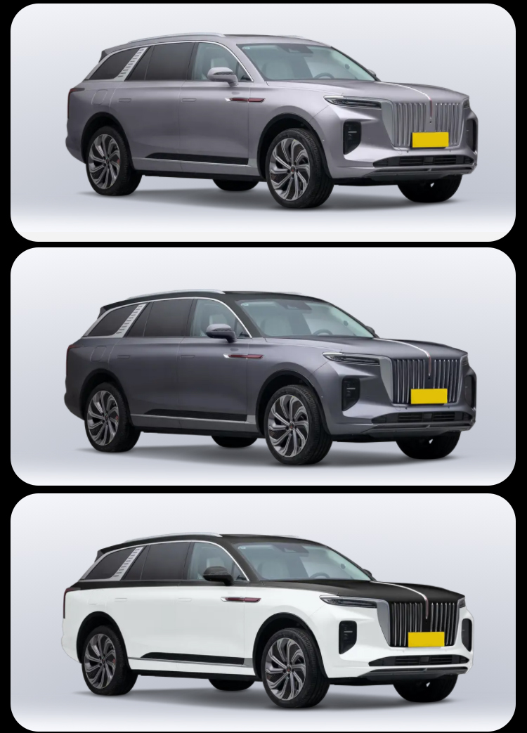 2024 Seven Seats Energy Electric Vehicle Hong Qi E-Hs9 Flagship Enjoyment Version Battery Type Ternary Lithium Battery