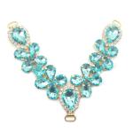 Colored Rhinestones Shoe Decoration Accessories Sandal Decorative Chain
