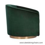 Velvet Upholtetered Contracted 1 Seater Sofa