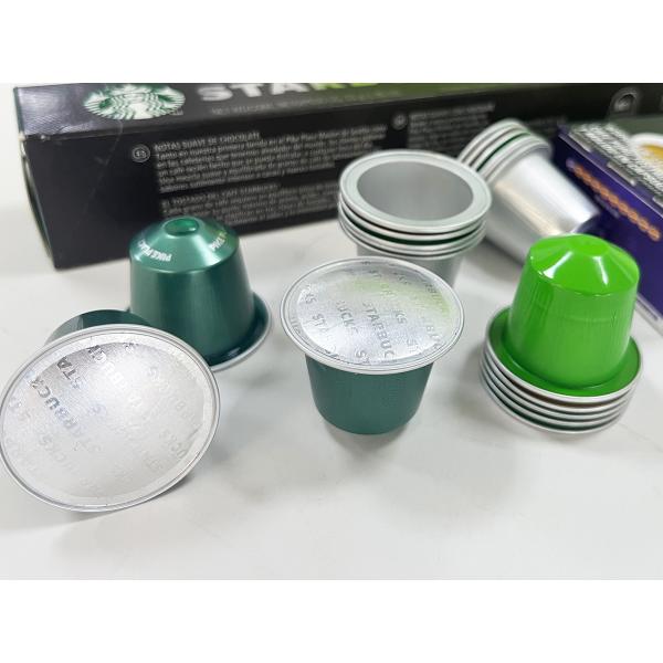 Food Packing Custom Order Aluminum Foil Coffee Packaging for Empty Coffee Capsule
