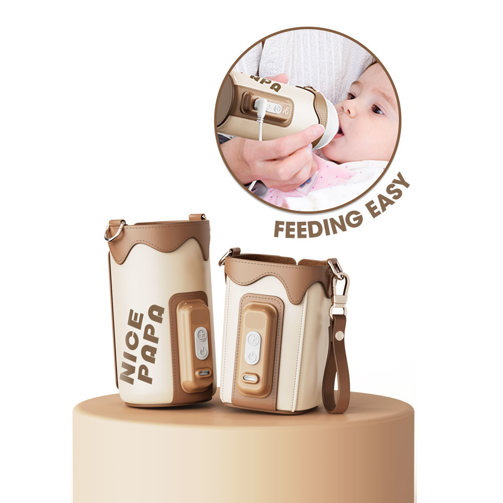 5 Temperature Setting Portable Bottle Warmer For Baby Breastmilk Water Milk Heating