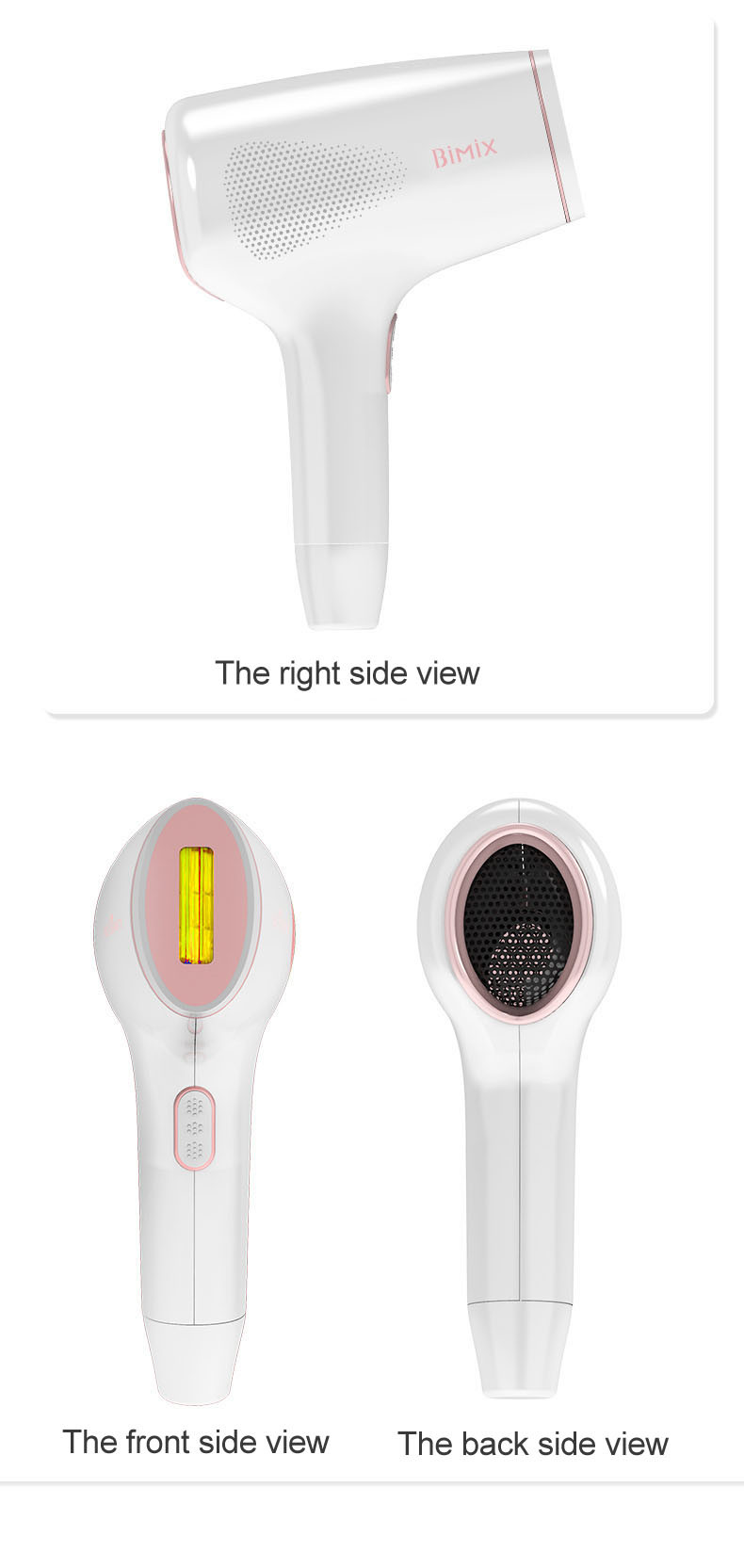 CE 3cm² Home Laser Hair Removal Device For Legs Arms