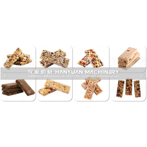 Customizable 220V 380V Muesli Bar Forming Machine 300kg/H ~400kg/H