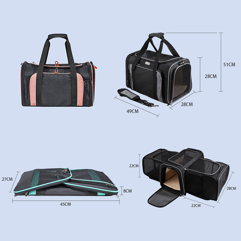 Extensible Foldable Portable Travel Outdoor Backpack Handbag Pet Dog Cat Small Animal