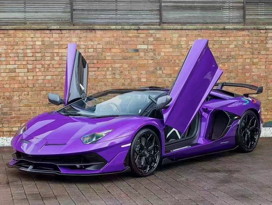 For Lamborghini Aventador LP700 LP720 Carbon Fiber Body Kit Aventador Upgraded SVJ Style Front and Rear Bumper Spoiler Body Kit