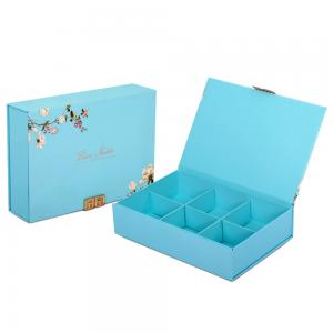 Wholesale Custom Luxury Moon Cake Mooncake Gift Box Packaging With 6 Compartments from china suppliers