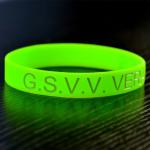Luminous Sports RFID Chip Wristband Custom Logo Flashing Smart Bracelet NFC