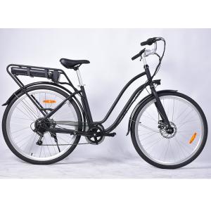 Wholesale 12.5Ah Lightweight Ladies Electric Bike 6geared 25km/H With Basket from china suppliers