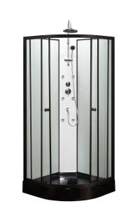 Wholesale 4mm Tempered Glass Quadrant Shower Cubicles 850x850x2250mm Free Standing from china suppliers