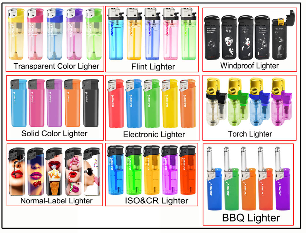 Rechargeable Plastic Gas Somking Pocket Lighter