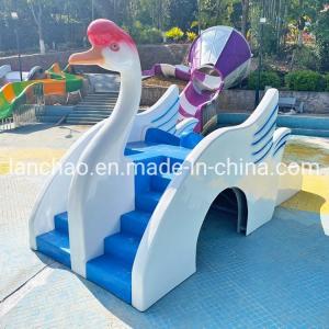 Wholesale Fade Resistant Swimming Pool Water Slide Children Water Park Slide from china suppliers