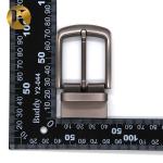 35mm Black Belt Buckles , Durable Zinc Alloy Thick Belt Buckle