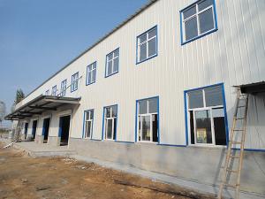 Wholesale Customized Painted Steel Structure Warehouse Hot Galvanized from china suppliers