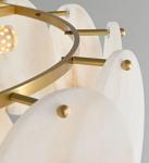 Modern Lighting Fixtures Luxury Restaurant Bar Indoor Large Marble Chandelier