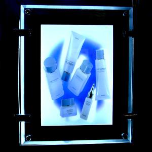 Wholesale Wall-mount colorful led advertising crystal light box from china suppliers