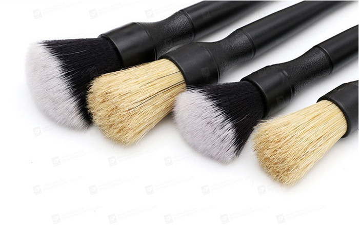 2pcs Super Synthetic Soft Bristle Detailing Brush For Car Interior Screen Cleaning