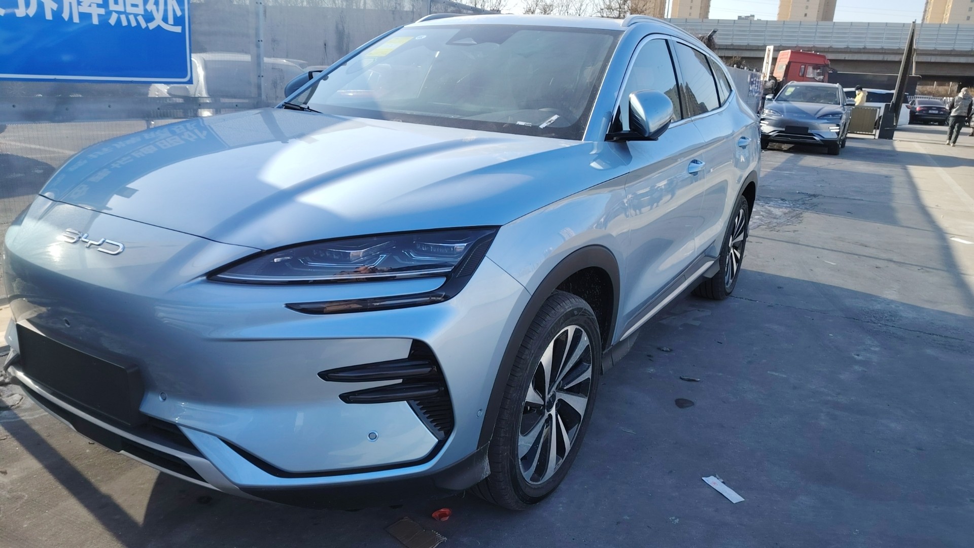 BYD Song Plus New Energy Vehicle EV Cars Range 605KM Champion Flagship Top Version SUV