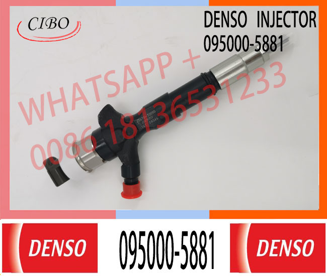 23670-30050 095000-5880, 095000-5881 For HIACE Hilux 2KD 1KD 2KD-FTV Fuel Diesel Injector