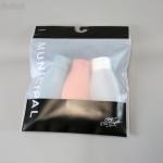Zipper Top Cosmetic Plastic Bag Rectangular For Household And Personal Care