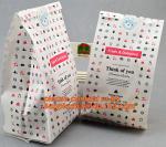 Professional Food Safe Opp Clear Window Paper Bags Offset Printing, OEM Block