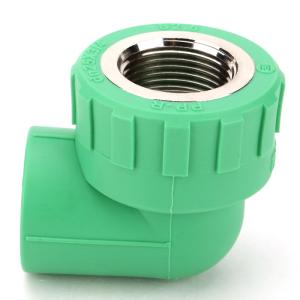 Wholesale PN16 PN20 Supplying Pipe Accessories PPR 90 Degree Plastic Threaded Female Elbow from china suppliers