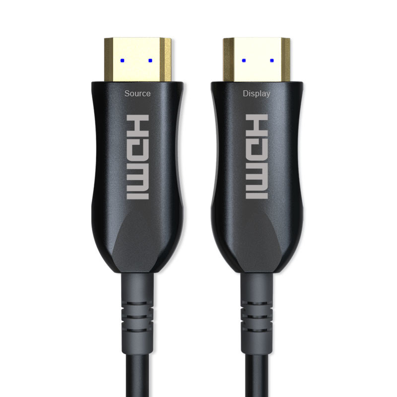 Flexible Hdmi Aoc Cable , 8K 100 Feet 30M Ultra Slim Hdmi Cable