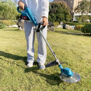 Wholesale 21v Electric Battery Powered Grass Trimmer Brush Cutter Cordless String Trimmer from china suppliers