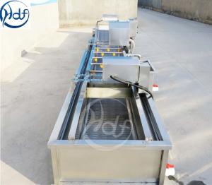 Wholesale Stainless Steel 304 Automatic Ultrasonic Vegetable Washing Machine Industrial Vegetable Washer from china suppliers