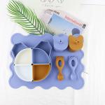 Leak Proof Soft Silicone Kids Cup Food Grade With Lid Straw OEM