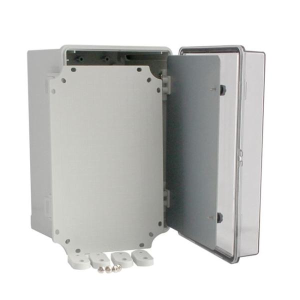 400x300x180mm IP65 Waterproof Electrical Enclosure Outdoor Plastic Wall Junction