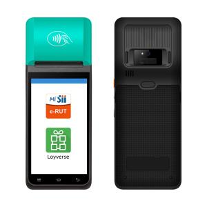 Wholesale 6400mAh Battery Mobile POS Terminal With Google Play Store And 58mm Printer from china suppliers