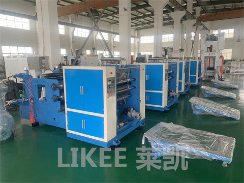 Automatic cutting 3KW Aluminum Foil Sheet Pop Out Machine Adjustable Speed