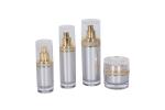 100ml Acrylic Lotion Pump Bottles With 50g Face Cream Jar Cosmetic Packaging