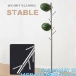 Modern Solid Wood or Steel Creative Living Room, Coat Rank Stand, Floor Clothes