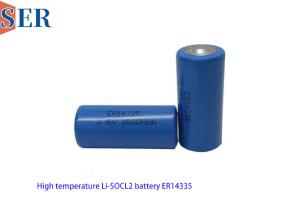 Wholesale High Temperature 3.6V Primary Li Socl2 Battery ER14335 2/3AA Size ER14335S For Tracking TPMS Product from china suppliers