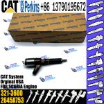 C6.4 diesel engine fuel injector 321-3600 10R-7938 2645A734 321-3600