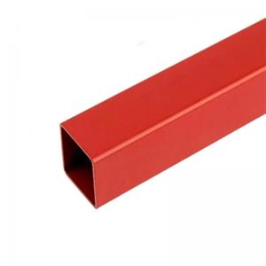 Wholesale Powder Coating Steel Square Pipe 12M 2MM Thickness ERW Coated Thick Wall Square Pipe from china suppliers