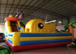 Inflatable Dinosaur Kids Inflatable Jumper , Outdoor 10 X 9m Blow Up Fun House